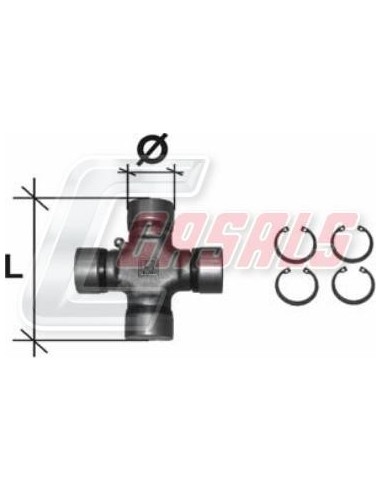 CRUCETA 27.00X81.70mm