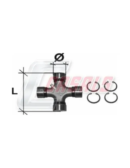 CRUCETA 32.00X106.30mm