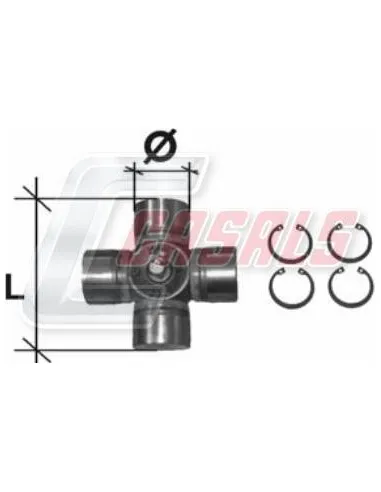 CRUCETA 34.90X92.50mm