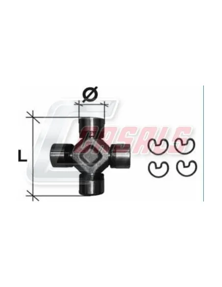 CRUCETA 41.50X126.00mm