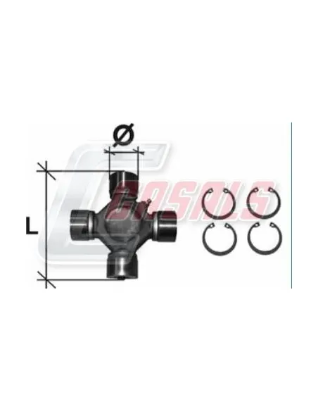 CRUCETA 44.00X149.00mm