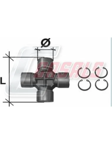 CRUCETA 48.00X135.00mm