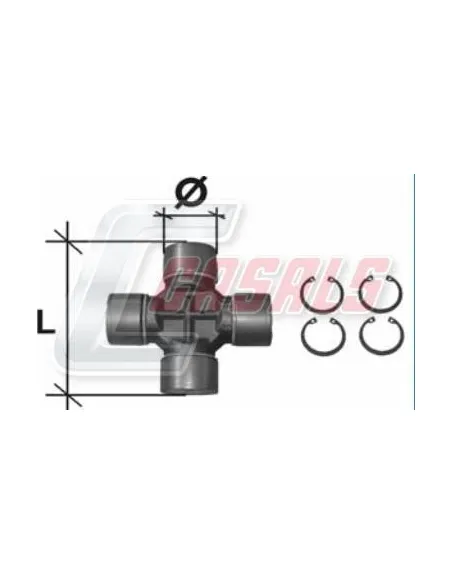 CRUCETA 48.00X135.00mm