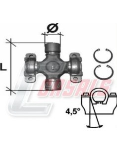 CRUCETA 48.00X161.00mm