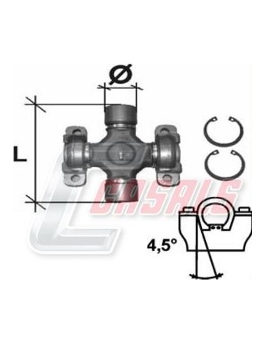 CRUCETA 48.00X161.00mm