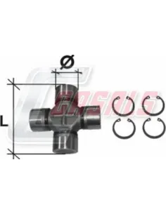 CRUCETA 52.00X147.20mm