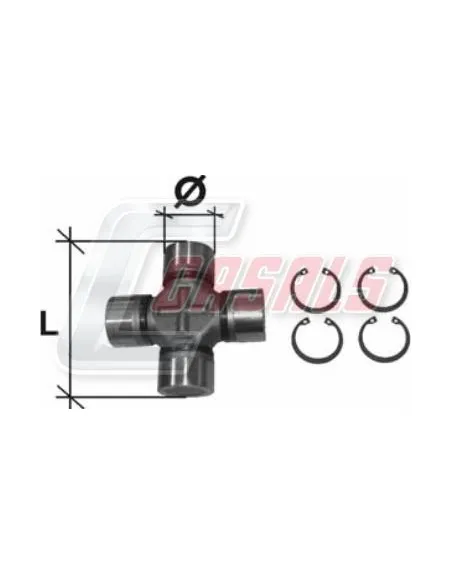 CRUCETA 52.00X147.20mm