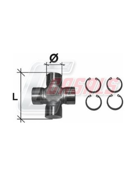 CRUCETA 53.00X135.00mm