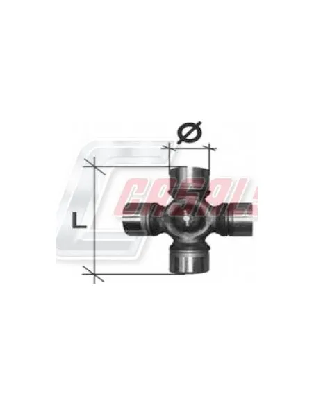 Cruceta De Transmisión Stralis 19s27/31/35 - 260s27/31/35 Mercedes Ng, lk, mk, sk, atego, maxi-Atego 950÷954 Maxi