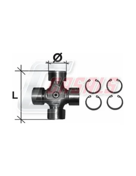 CRUCETA 57.00X144.00mm