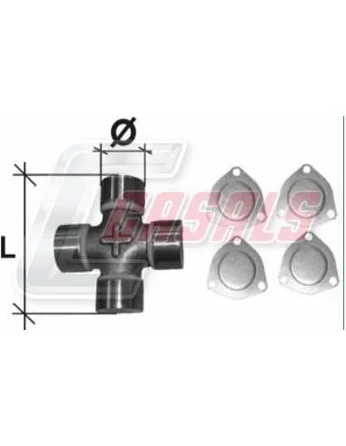 CRUCETA 57.00X152.70mm