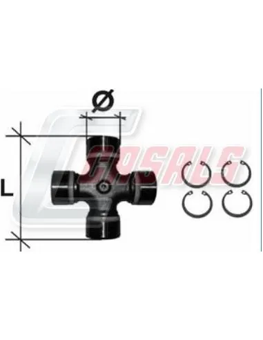 CRUCETA 59.00X167.40mm