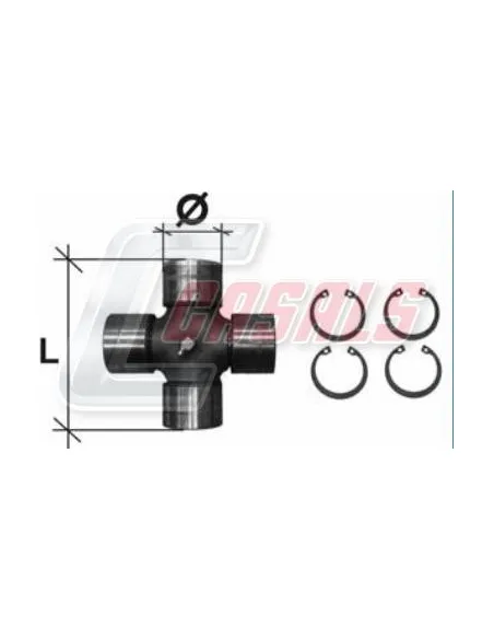 CRUCETA 65.00X172.50mm