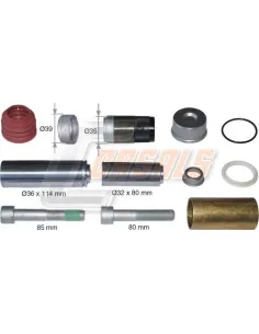 KIT REP.CALIPER KNORR GUIAS