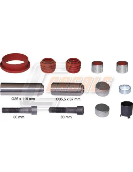 KIT REP.GUIAS Y CIERRE HALDEX