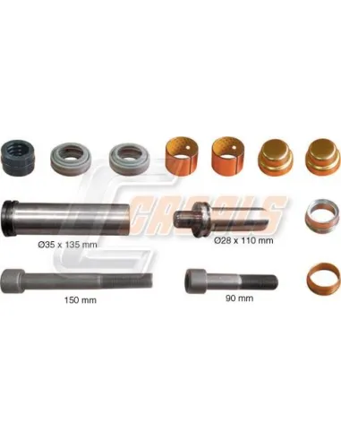 Kit de reparación de pinza de freno Meritor...