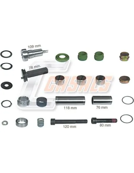 Kit de reparación de pinza de freno Wabco 19, 5 Y 22, 5 KIT DE Repa.
