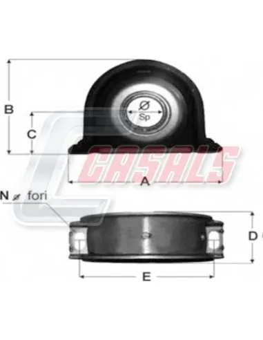 SOPORTE TRANSMISION 55X18X67.5X193.5