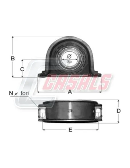 SOPORTE TRANSMISION 60X22X69X194