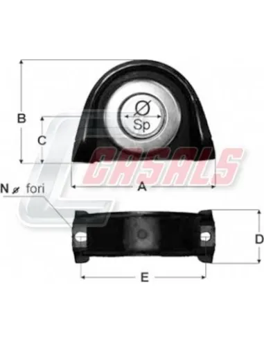 SOPORTE TRANSMISION 65X23X85X230