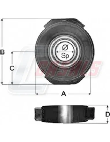 SOPORTE TRANSMISION MERCEDES