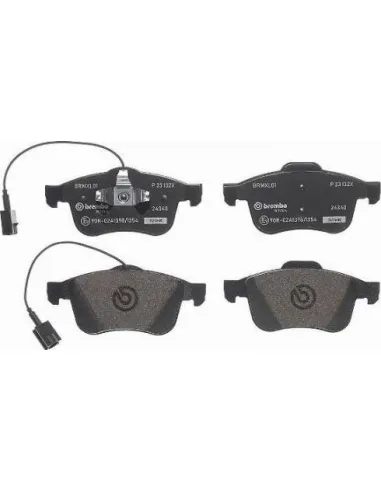 Juego de pastillas de freno Brembo P 23 132X
