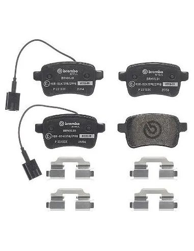 Juego de pastillas de freno Brembo P 23 133X