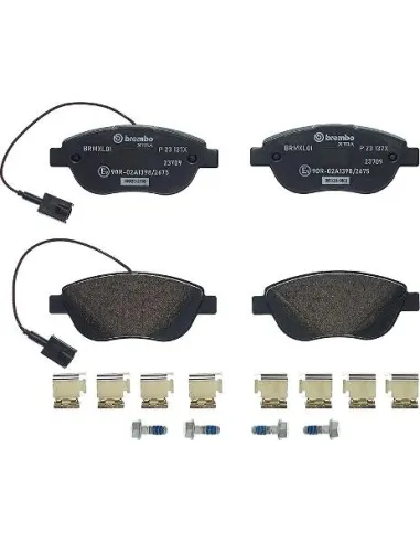 Juego de pastillas de freno Brembo P 23 137X