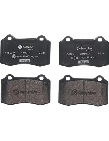 P36020X Juego de pastillas de freno Brembo