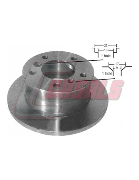 Disco De Freno Mercedes