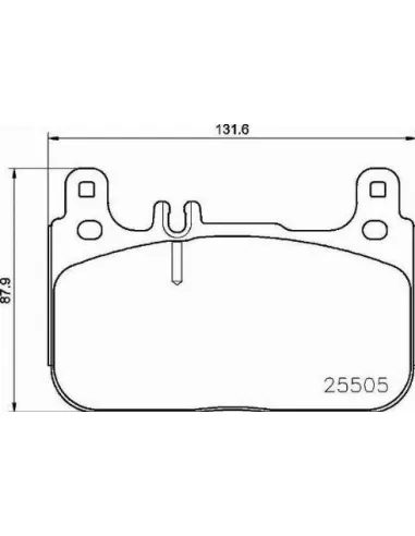 Juego de pastillas de freno Brembo P 50 128