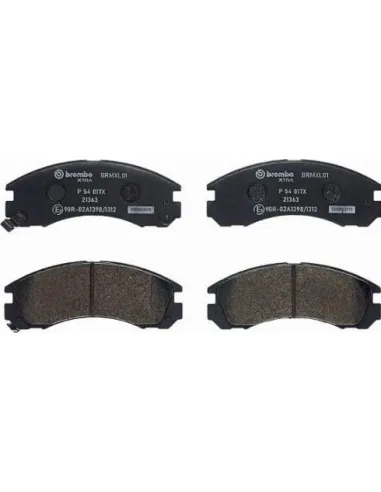 Juego de pastillas de freno Brembo P 54 017X