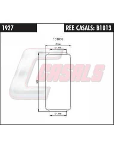 Botella Sus.Neumatica Volvo 927 N