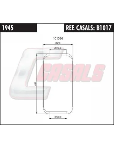 Botella Sus.Neumatica Iveco 945N