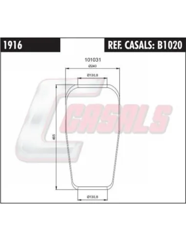 Botella Sus.Neumatica Man 916N