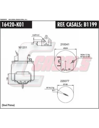 Sus.Neumatica Volvo 1076420