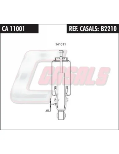 Suspension Cabi. Scania Con Amortiguador