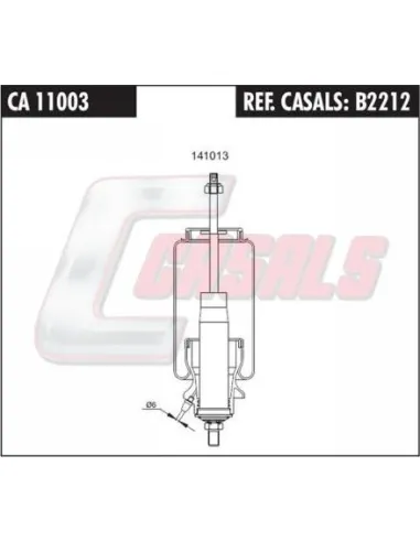 Suspension Cabi. Scania Con Amortiguador