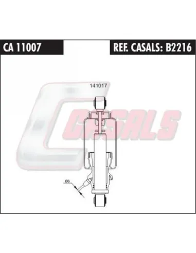 Suspension Cabi. Mercedes Con Amortiguad