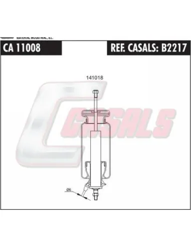 Suspension Cabi. Scania Con Amortiguador