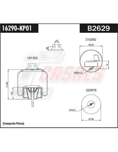 Sus. Neumatica Plastico Iveco