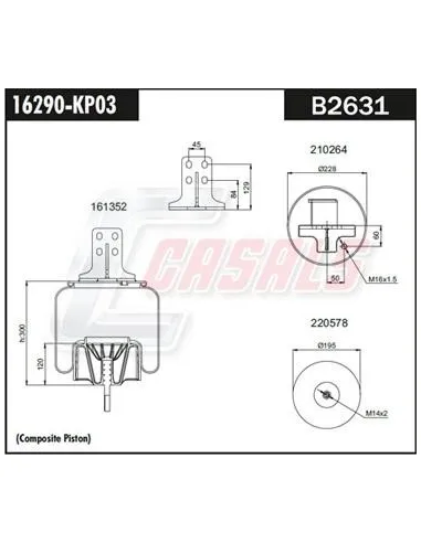 Sus. Neumatica Plastico Iveco