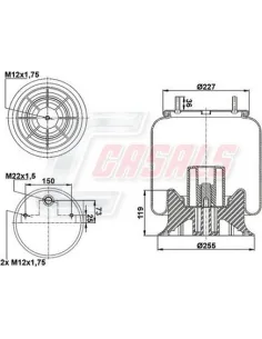 Botella Suspension Krone