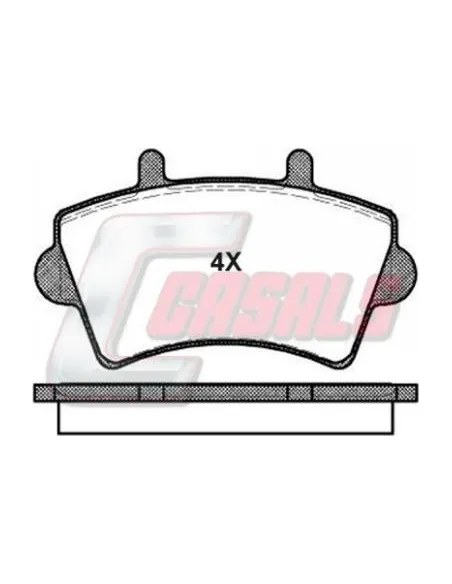 Kit Pastillas De Freno