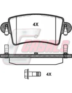 Kit Pastillas De Freno