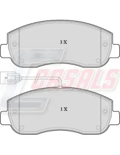 Kit Pastillas De Freno Wva.25147