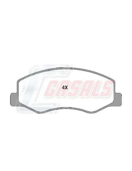 Kit Pastillas De Freno Wva.25172