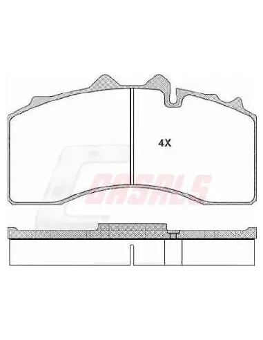 Kit Pastillas De Freno Wva 29227