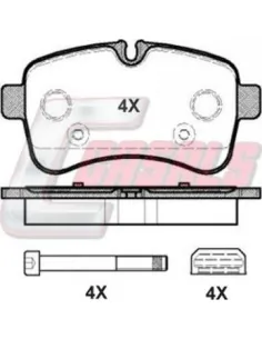 Kit Pastillas De Freno Wva.29232