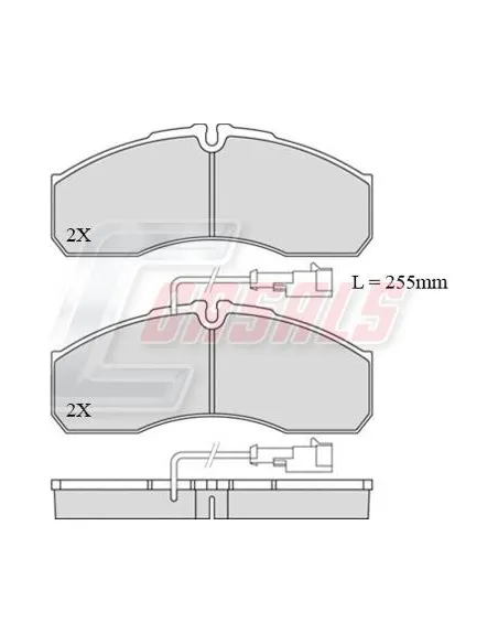 Pastilla De Freno Nissan